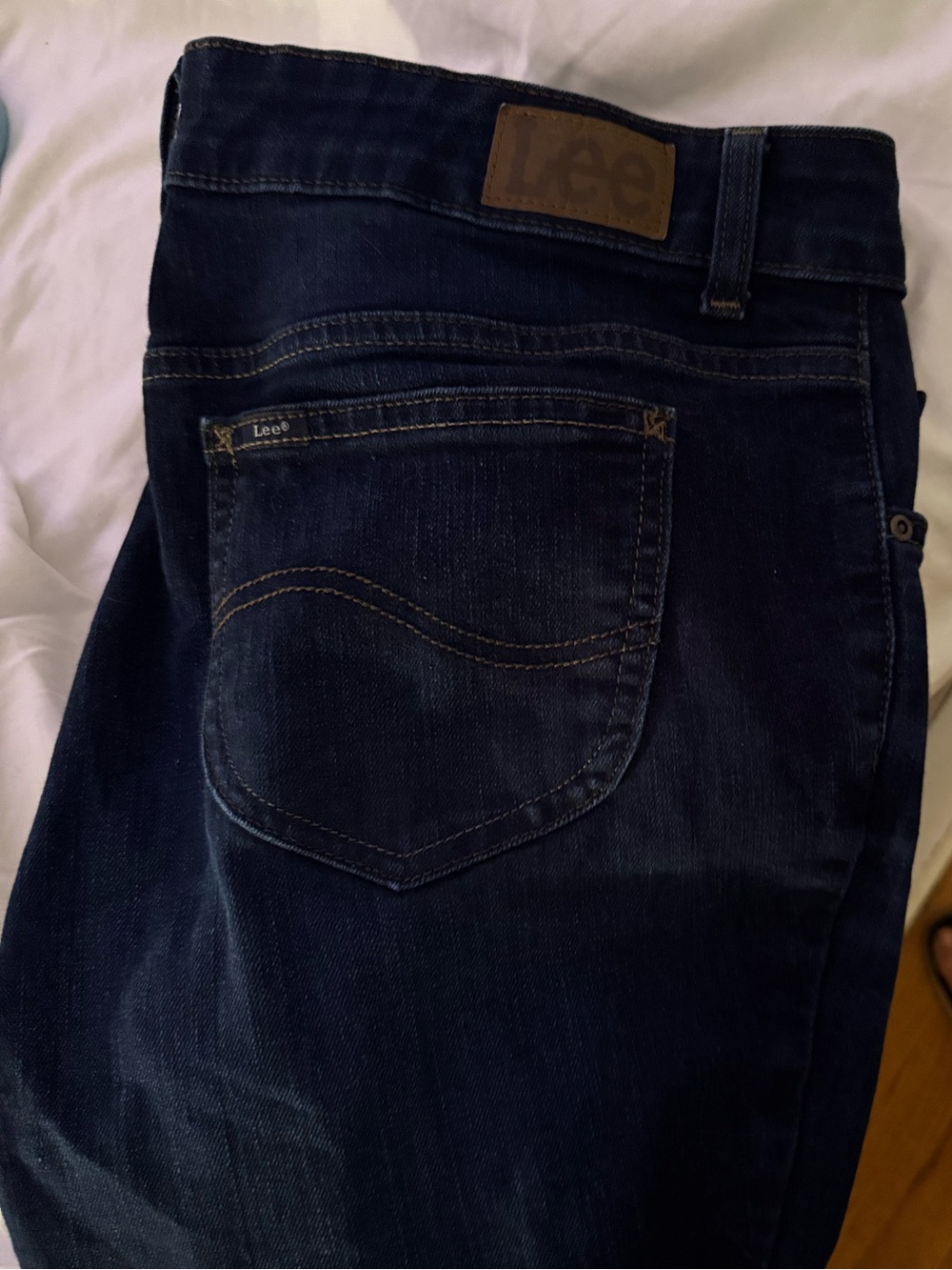 Lee Women's Indigo Straight-Leg Jeans